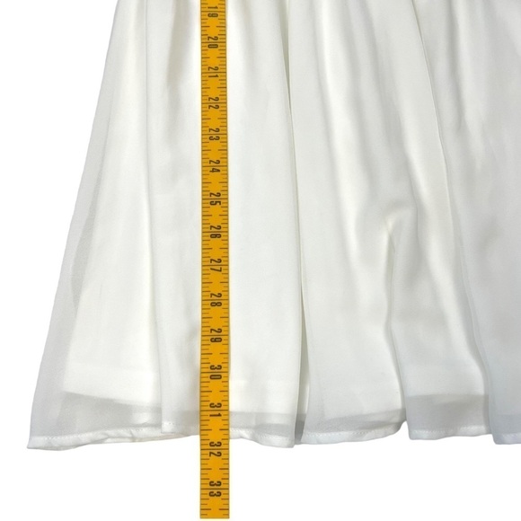 NWT Lulu's Heavenly Hues White Mini Dress Size S - Picture 9 of 9